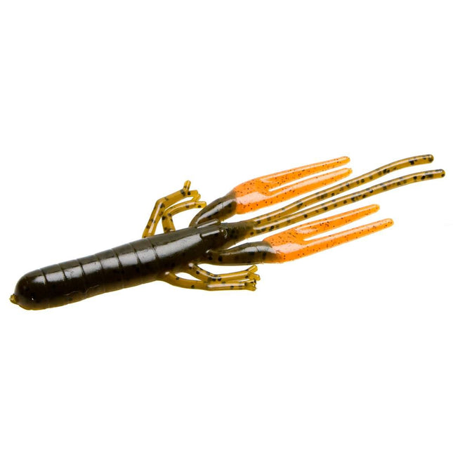 Zoom Big Critter Craw 4.5in Green Pumpkin Orange 10pack - Keep Casting Fishing & Outdoors