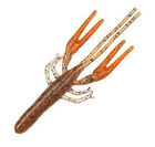 Zoom Big Critter Craw 4.5in Pumpkin Orange Claw Plastic - Keep Casting Fishing & Outdoors