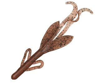 Zoom Brush Hog 6 Inch Soft Plastic Bait Pumpkin 8 Per Bag - Keep Casting Fishing & Outdoors