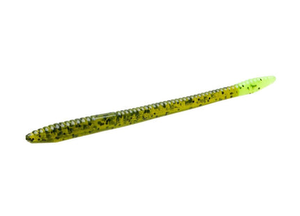 Zoom Finesse 4.75in Worm 20 Pack Watermelon Chart Lure - Keep Casting Fishing & Outdoors