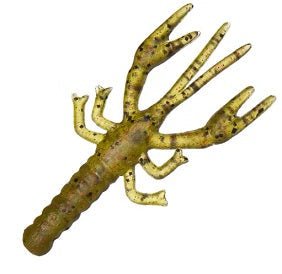 Zoom Lil Critter Craw 4in Watermelon Seed Soft Bait 12 Pack - Keep Casting Fishing & Outdoors