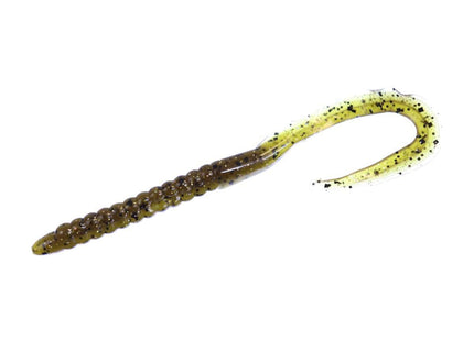 Zoom Mag U Tail 7.5in Green Pumpkin Magic 15ct Bag - Keep Casting Fishing & Outdoors