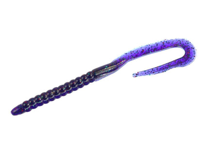 Zoom Mag U Tail 7.5in Junebug Red Soft Plastic Lure - Keep Casting Fishing & Outdoors