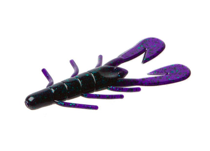 Zoom Mag UV Speed Craw 4.5in Junebug Soft Plastic Bait - Keep Casting Fishing & Outdoors