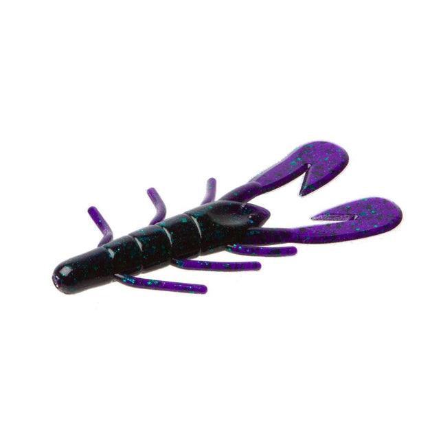 Zoom Mag UV Speed Craw 4.5in Junebug Soft Plastic Bait - Keep Casting Fishing & Outdoors