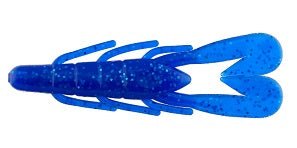 Zoom Mag UV Speed Craw 4.5in Sapphire Blue Soft Plastic - Keep Casting Fishing & Outdoors