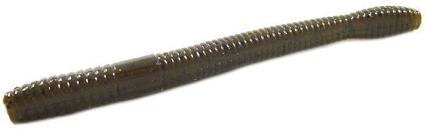 Zoom Magnum Finesse Worm 5in Green Pumpkin 10 Count - Keep Casting Fishing & Outdoors