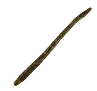 Zoom Magnum Finesse Worm 5in Green Pumpkin Purple Green - Keep Casting Fishing & Outdoors