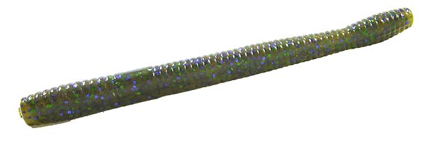 Zoom Magnum Finesse Worm 5in Watermelon Candy 10ct Pack - Keep Casting Fishing & Outdoors