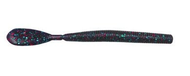 Zoom Speed Worm 5.5 Inch Junebug Red Plastic Bait 15 Pack - Keep Casting Fishing & Outdoors