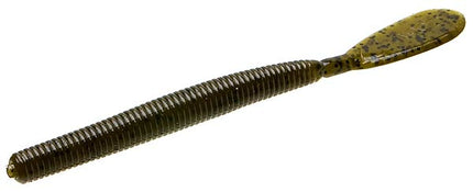 Zoom Speed Worm 5.5in Green Pumpkin Soft Plastic 15 Pack - Keep Casting Fishing & Outdoors