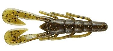 Zoom Ultra Vibe Speed Craw 3in Green Pumpkin Magic Lure - Keep Casting Fishing & Outdoors