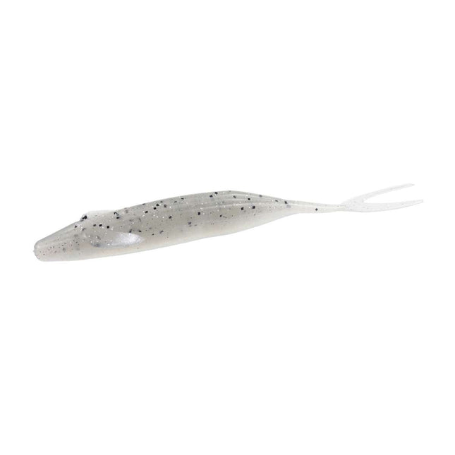 Zoom Winged Fluke 5in Soft Plastic Lure Silver Shad 6 - Pack - Keep Casting Fishing & Outdoors