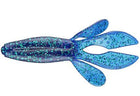 Zoom Z Hog Jr 3.5in Emerald Blue Soft Plastic Lure 10 Pack - Keep Casting Fishing & Outdoors