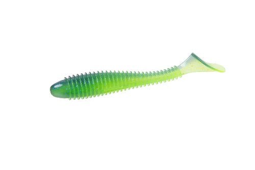 Zoom Z Swim 3.8 6/bag Electric Blue Chart - Keep Casting Fishing & Outdoors